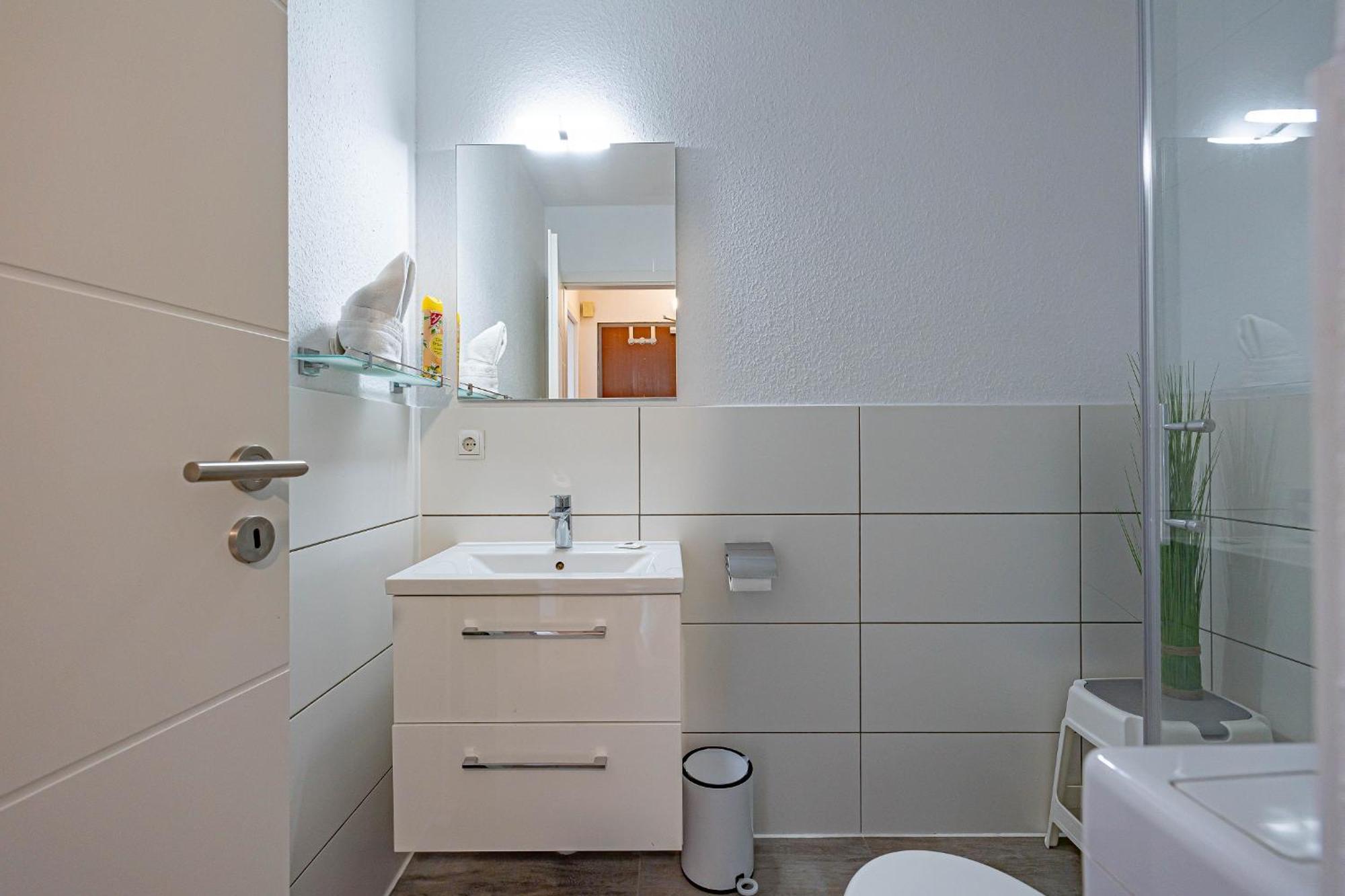 Fewo1846 - Strandresidenz Wassersleben Nele - Studioapartment Mit Balkon Und Meerblick Harreslev Eksteriør billede