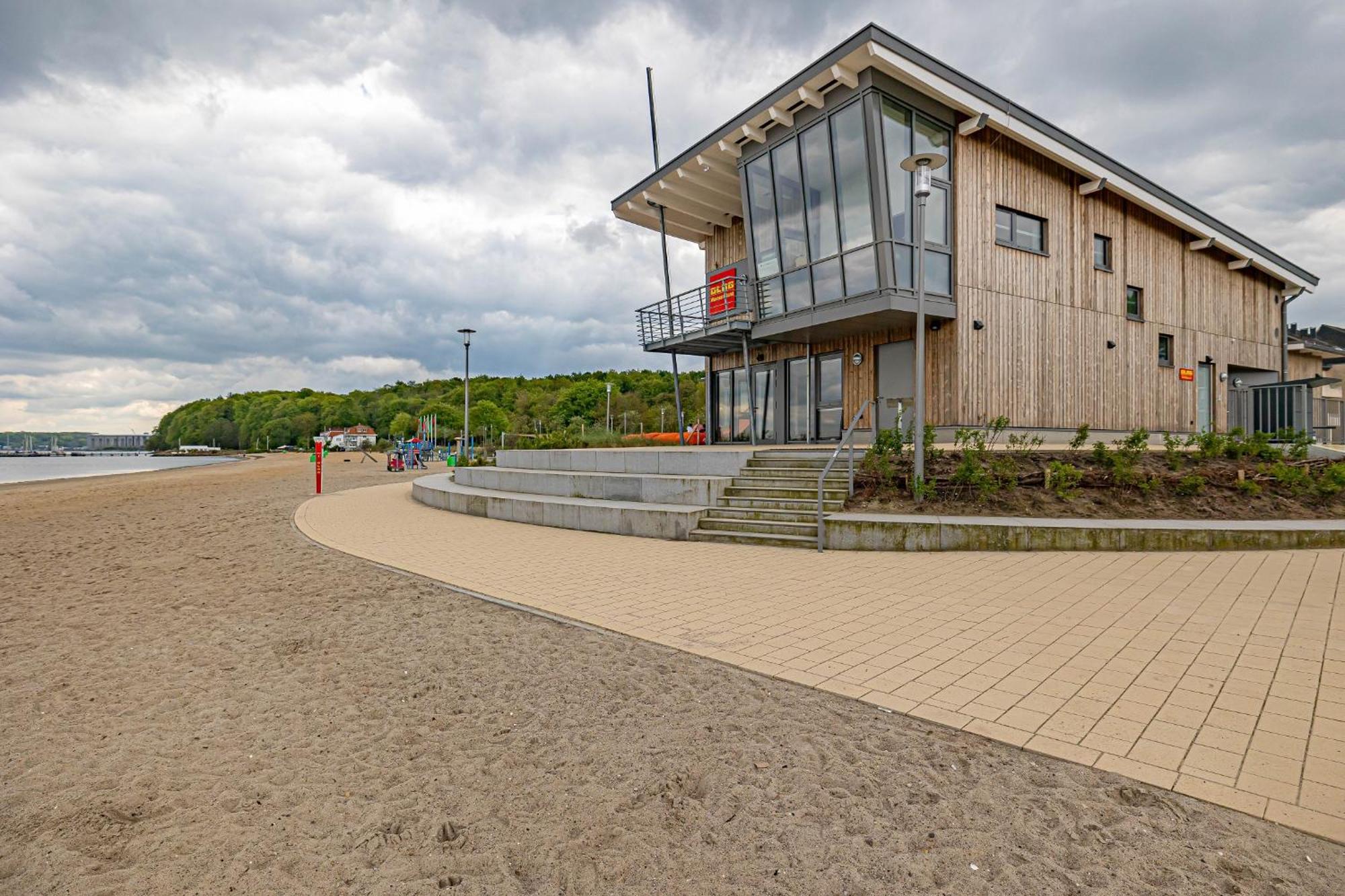 Fewo1846 - Strandresidenz Wassersleben Nele - Studioapartment Mit Balkon Und Meerblick Harreslev Eksteriør billede