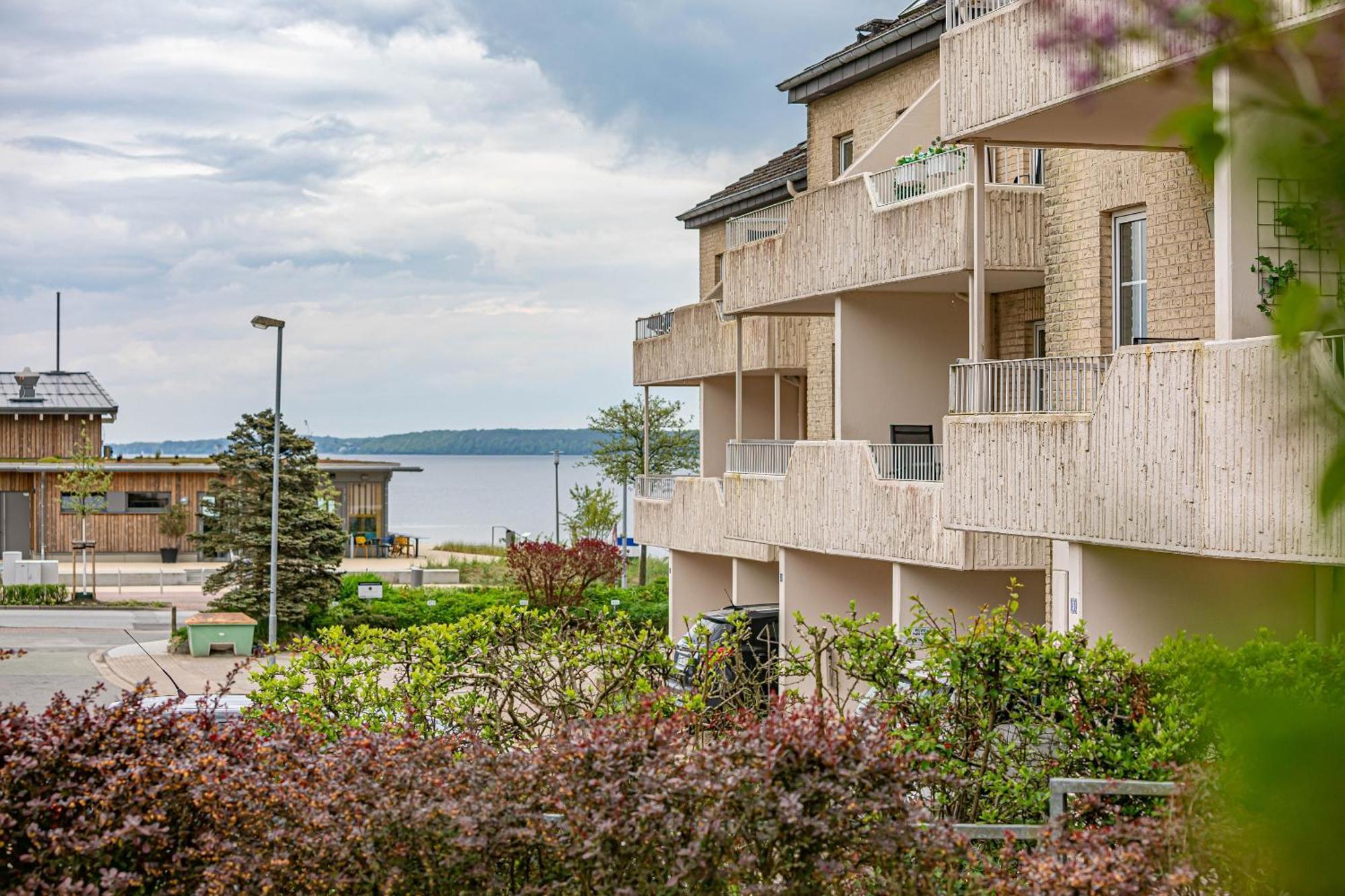 Fewo1846 - Strandresidenz Wassersleben Nele - Studioapartment Mit Balkon Und Meerblick Harreslev Eksteriør billede